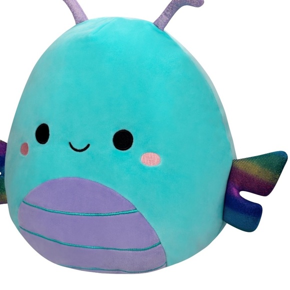 12 inch Flip-A-Mallows Official Squishmallows Heather Dragonfly & Trudy Ladybug - Picture 10 of 12